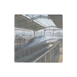 500 Series Shinkansen 新幹線 Bullet Train Stone Magnet