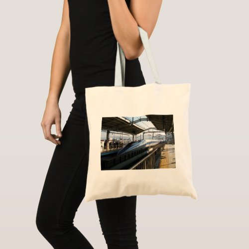 500 Series Shinkansen 新幹線 Bullet Train Tote Bag