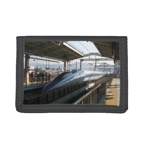 500 Series Shinkansen 新幹線 Bullet Train Trifold Wallet