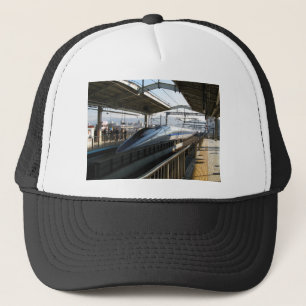 500 Series Shinkansen 新幹線 Bullet Train Trucker Hat