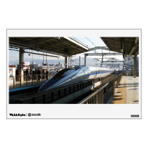 500 Series Shinkansen 新幹線 Bullet Train Wall Decal