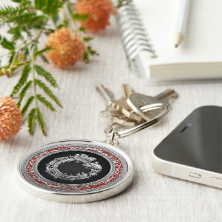 [500] Serpent God Quetzalcoatl [Silver] Keychain