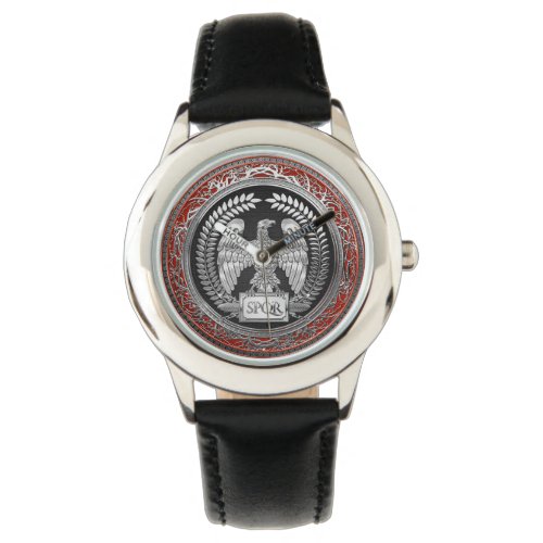 500 Silver Roman Imperial Eagle Watch