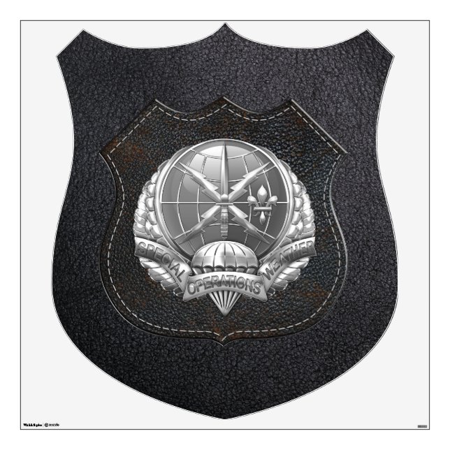 [500] SOWT Badge [Crest] Wall Decal (Front)