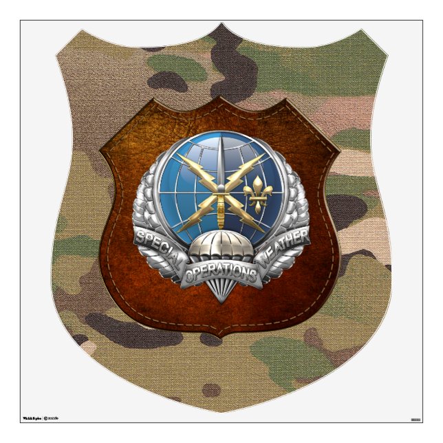 [500] SOWT Emblem Wall Sticker (Front)
