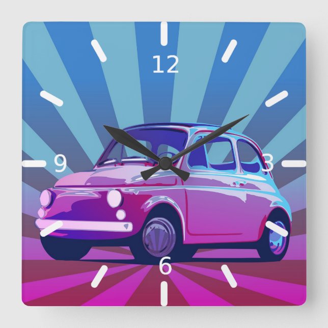 500 SQUARE WALL CLOCK (Front)