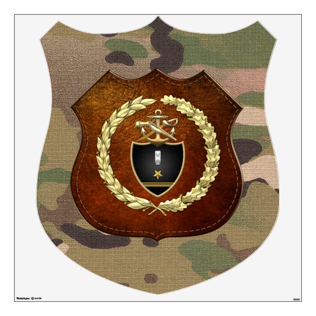 [500] SWCC: LTJG Special Edition Wall Sticker (Front)