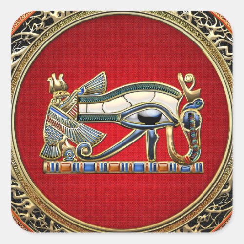 500 Treasure Trove The Eye of Horus Square Sticker