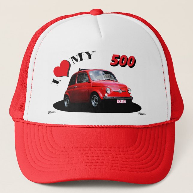 500 TRUCKER HAT (Front)