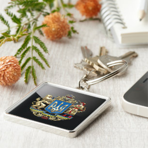 [500] Ukraine: Proposed Greater Coat of Arms Keychain