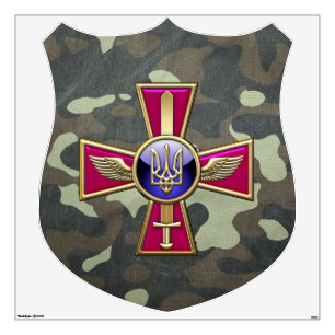 [500] Ukrainian Air Force Emblem Wall Sticker