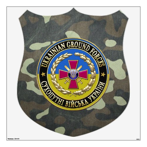 500 Ukrainian Ground Forces Special Edition Wall Decal