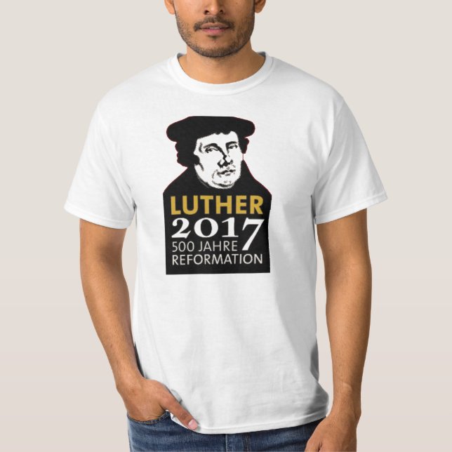 500 years of the Reformation T-Shirt (Front)