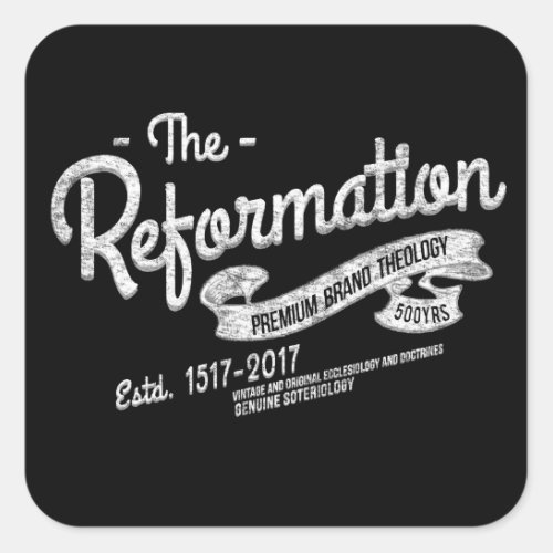 500th Anniversary Reformation Vintage Stickers