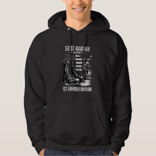501st Aviation Regiment 1st Armored Division Veter Hoodie