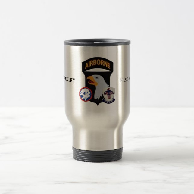501ST INFANTRY 101ST AIRBORNE TRAVEL MUG (Center)