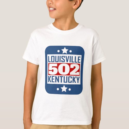 502 Louisville KY Area Code T_Shirt