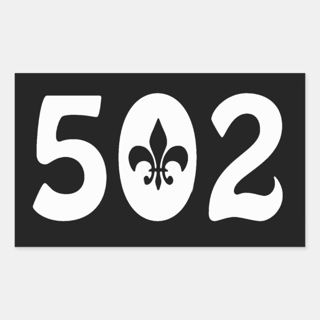 502 RECTANGULAR STICKER (Front)