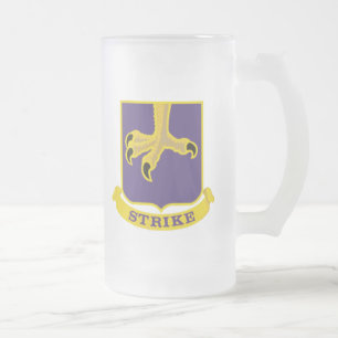 502nd Infantry Regiment - 101st Airborne Division Frosted Glass Beer Mug