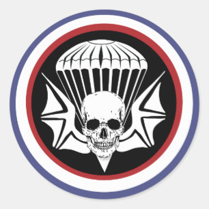 502nd PIR Classic Round Sticker