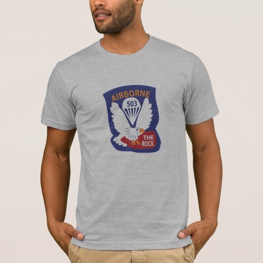 503rd PIR Pocket Patch T-shirts | Zazzle.com