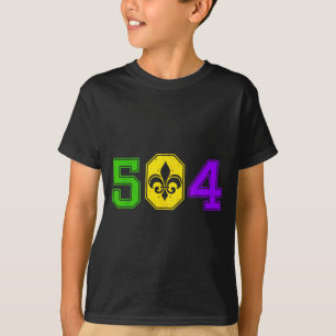 504 Mardi Gras New Orleans Louisiana Carnival Men  T-Shirt