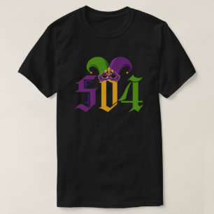 504 Mardi Gras New Orleans Louisiana La state T-Shirt