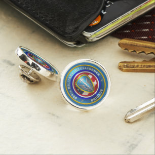 504th MI Military Intelligence Brigade Lapel Pin