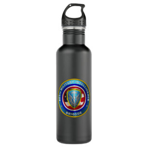 504th Military Intelligence Brigade Stainless Steel Water Bottle
