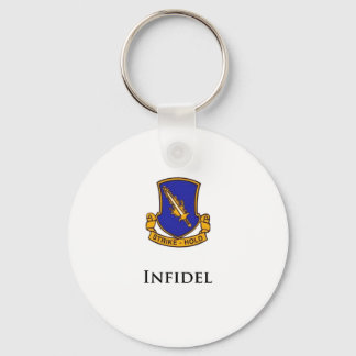 504th PIR- Infidel Keychain