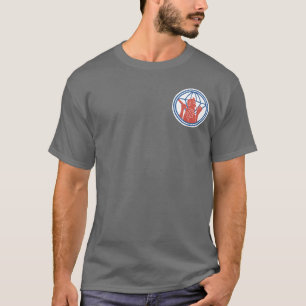 504th PIR Pocket Patch + Airborne Wings T-shirts