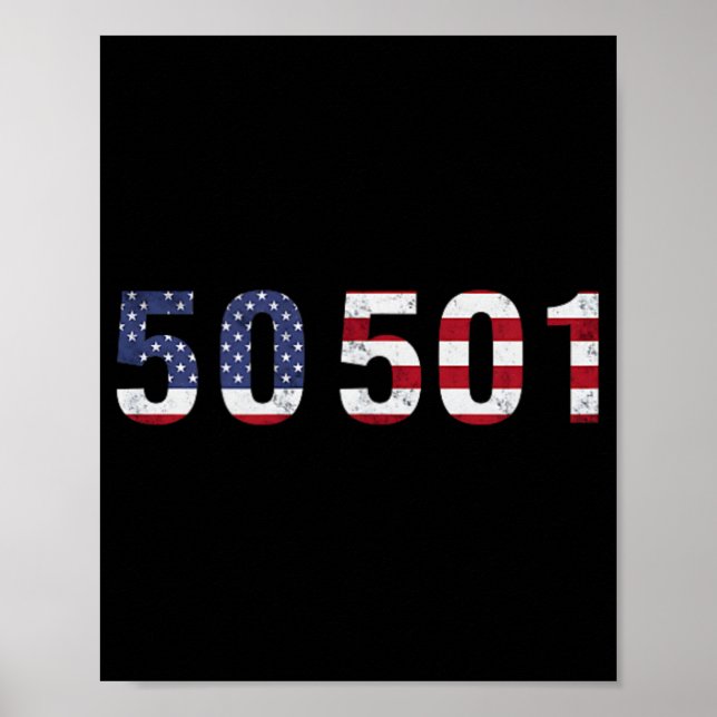 50501 Protest  Poster (Front)