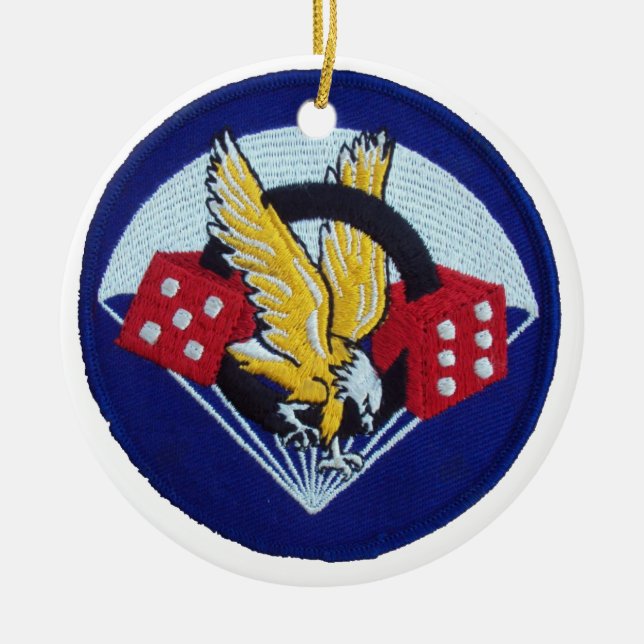 506th Parachute Infantry Regiment Ceramic Ornament (Front)