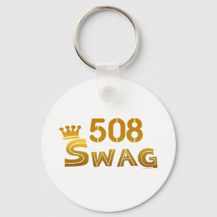 508 Massachusetts Swag Keychain