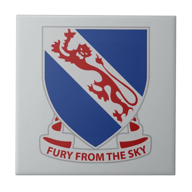 508th Parachute Infantry Regiment (PIR) Ceramic Tile (Front)