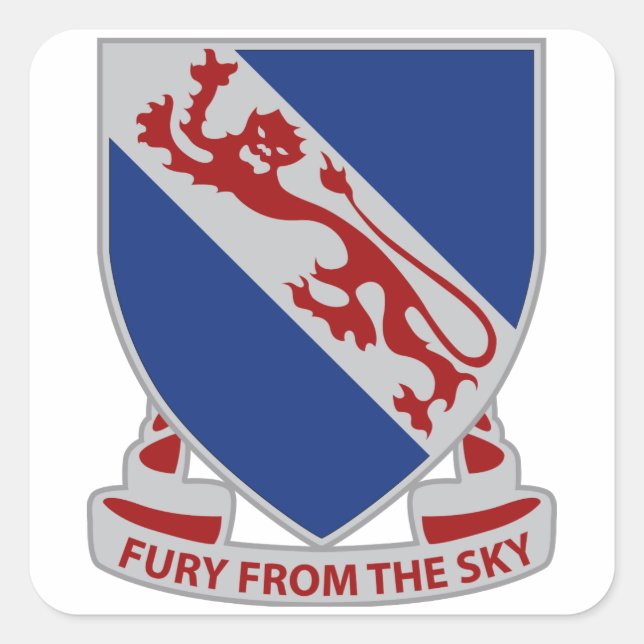 508th Parachute Infantry Regiment (PIR) Square Sticker (Front)