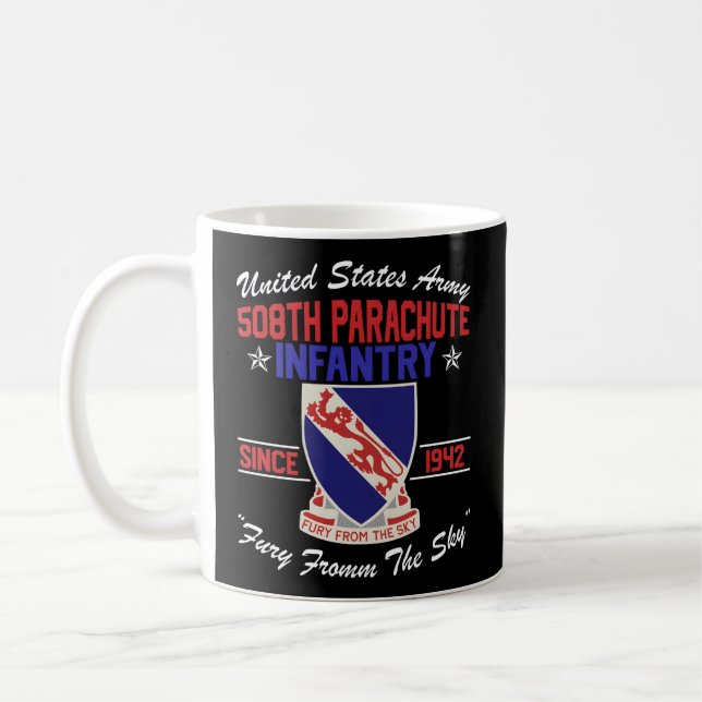 508Th Parachute Infantry Regit Coffee Mug (Left)