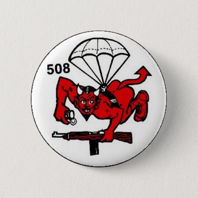508th PIR Pinback Button (Front)