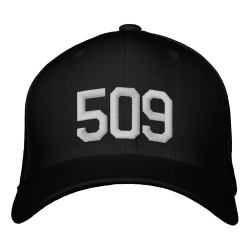 509 _ Spokane Area Code Embroidered Baseball Cap
