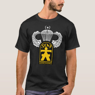 509th Airborne with Jump Wings T-Shirt