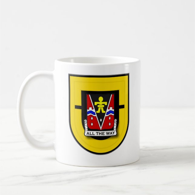 509th Infantry Regiment - 1st Battalion flash mug (Left)