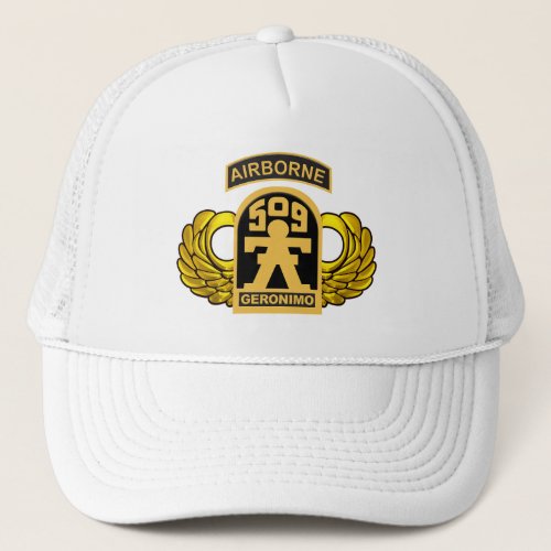 509th PIR Parachute Infantry Regiment Trucker Hat