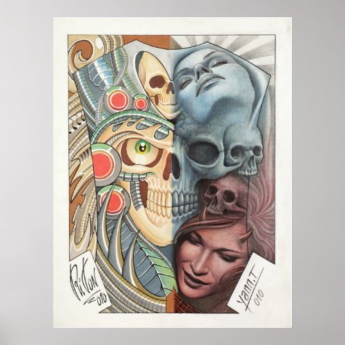 5050 TATTOO ART repro Poster