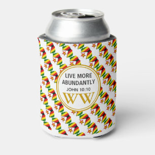 50 Absolutely Fabulous ZIMBABWE Monogram Custom Can Cooler