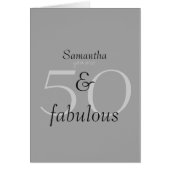 50 and Fabulous (Front)