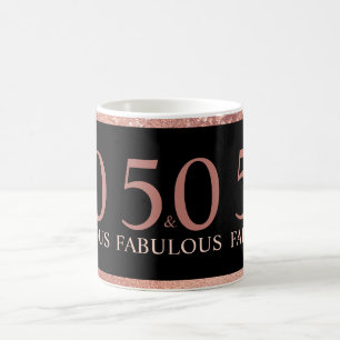 50 and Fabulous 50th Birthday Celebrations Coffee Mug