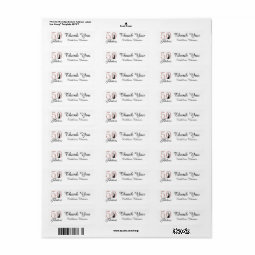 50 and Fabulous 50th Birthday Custom Thank You Label | Zazzle