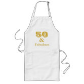 50th Birthday Gifts for Women Men, Chef Aprons with 2 Pockets It Took 50  Years to Look This Good Apron for Grilling Cooking