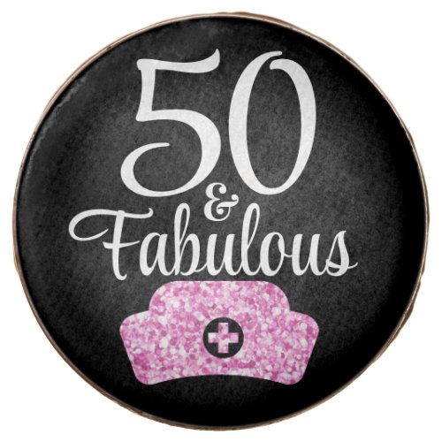 50 and Fabulous Birthday Dipped Oreos