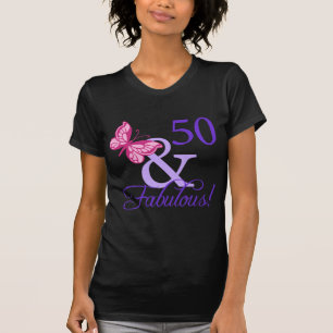 50 And Fabulous Birthday T-Shirt